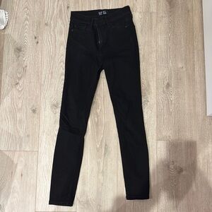 GAP Black Jeggings High-Rise Stretch